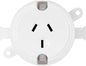 1 -50PC Surface Socket Plug Base 10A