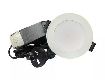 SAL Ecogem S9041TC WH - 10W Downlight Kit 92mm Cut Out TriColour Dimmable LED