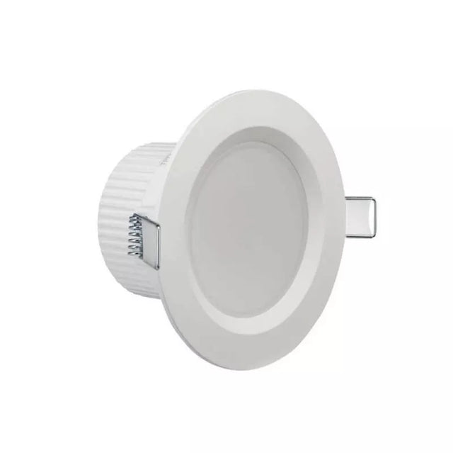 Clipsal TPDL1C3 7W LED downlight kit, tri-colour, dimmable, 90mm cut out, white