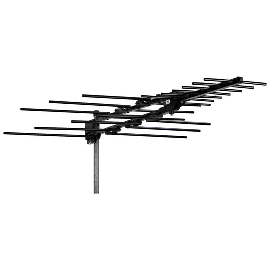 HILLS 01TBUV7F-4G  Tru-Band Metro Folding 7 Element UHF/VHF Antenna 4G Black