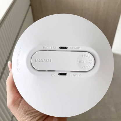 Clipsal Smoke Alarm 755PSMA4 Mains Powered Photoelectric Smoke Alarm 240v + 9v Battery Back up