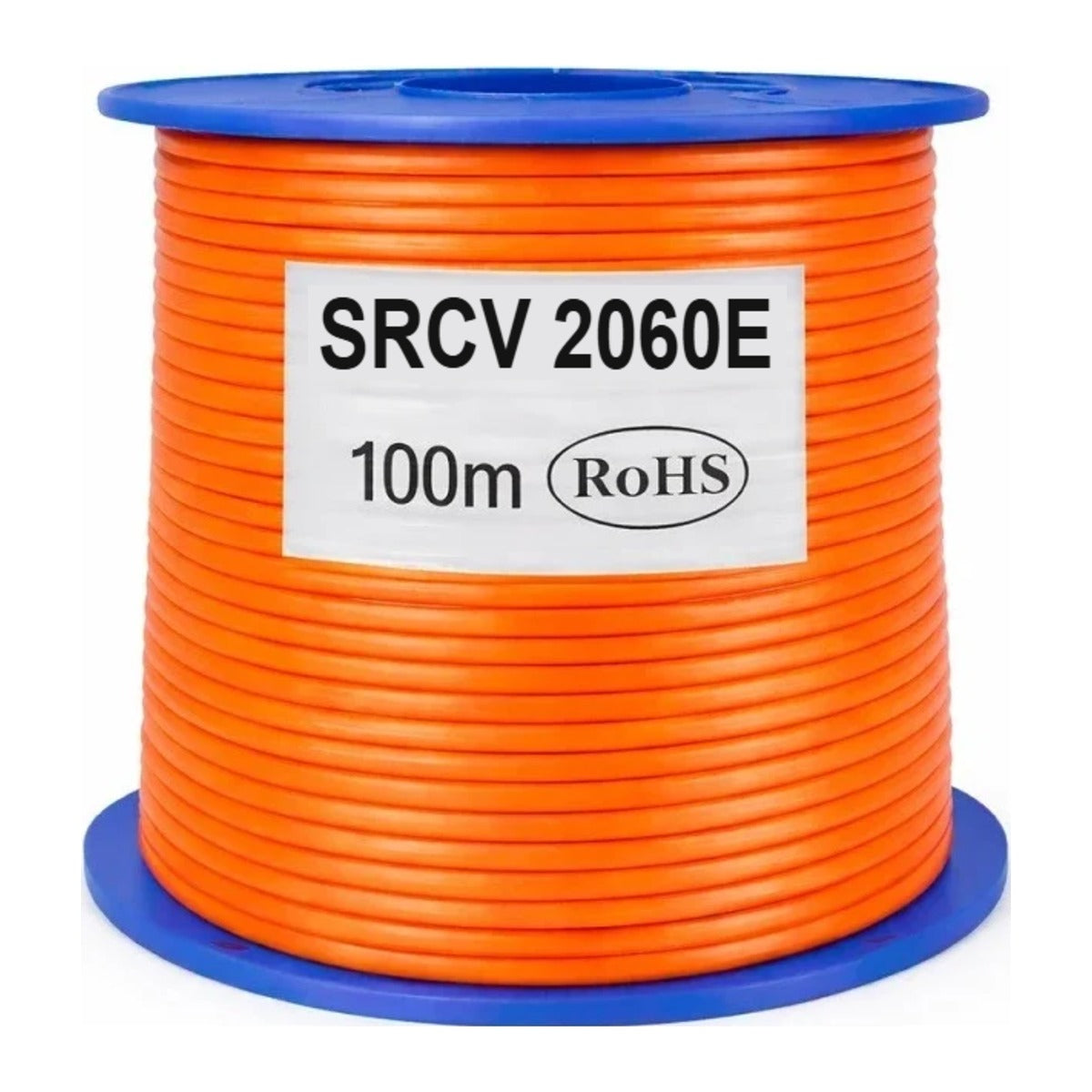 Electra SRCV 2060E 6mm 2 core + earth orange circular cable 100m roll