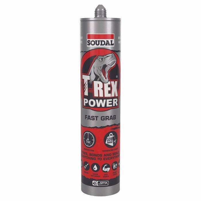 Soudal T-Rex Power Fast Grab SMX Polymer Sealant Adhesive